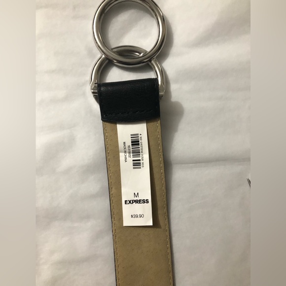 Express Double O-Ring Buckle Black Silver Medium NEW - Picture 4 of 6